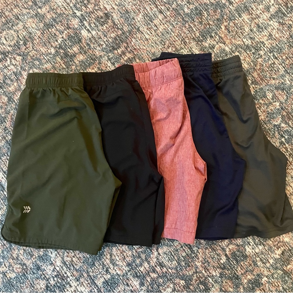 Boys 5-pc Hybrid / Athletic Shorts lot sz 6/7